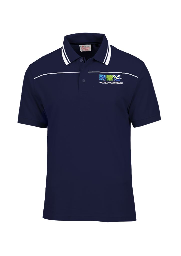 Whangaparaoa College Senior Boys Polo Navy/White | Whangaparaoa College