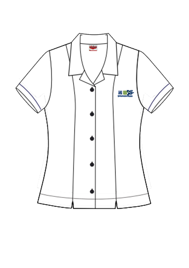 Whangaparaoa College SS Blouse White